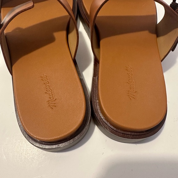 NWOT Madewell The Dee Double-Strap Slide Sandal- Size 7.5 - Picture 4 of 7